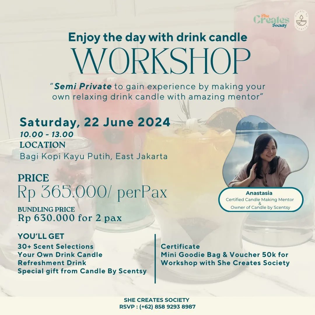 tece_'s tweet photo. Workshop di bulan Juni 🥹🥰 https://t.co/2LVPofcLN1