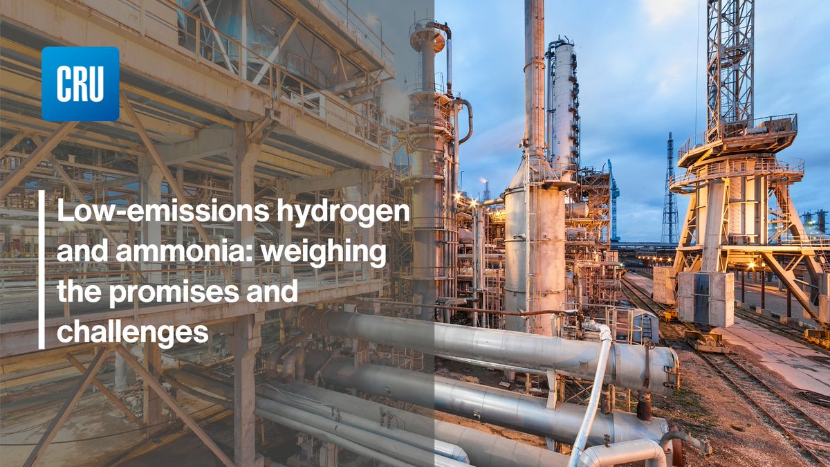Low-emissions hydrogen and ammonia have the potential to revolutionise #decarbonisation in hard-to-abate sectors, but cost and technical challenges present hurdles for widespread adoption.

Learn more: ow.ly/Q3l450RXUGS

#Sustainability #EnergyTransition