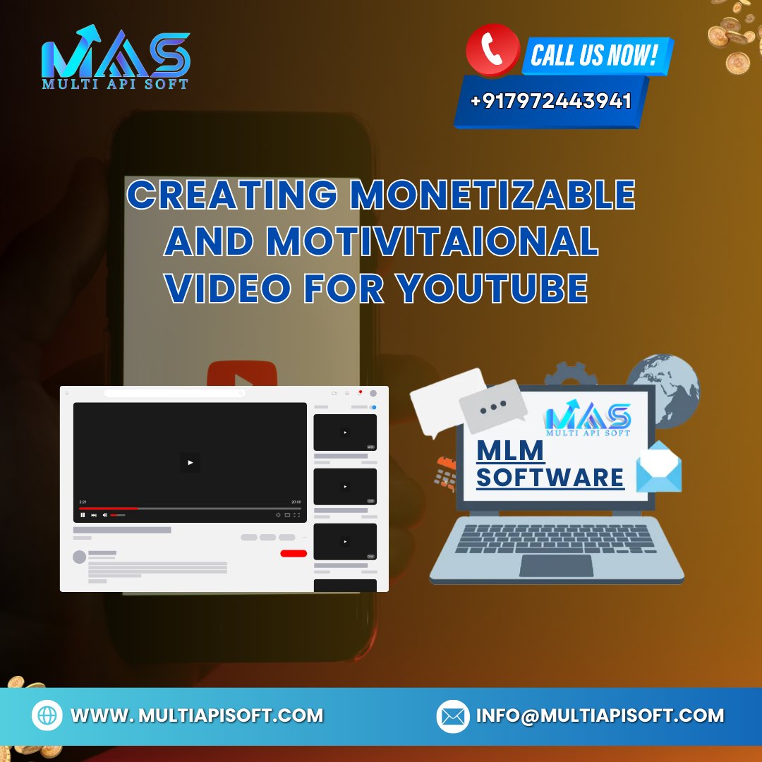 Elevate your content creation game with this monetizable and motivation-packed YouTube video! 🎥
📞 Call Now: +917972443941
🌐 Visit: multiapisoft.com
✉️ Email: info@multiapisoft.com

#ContentCreationGoals
#YouTubeSuccess
#multiapisoftware