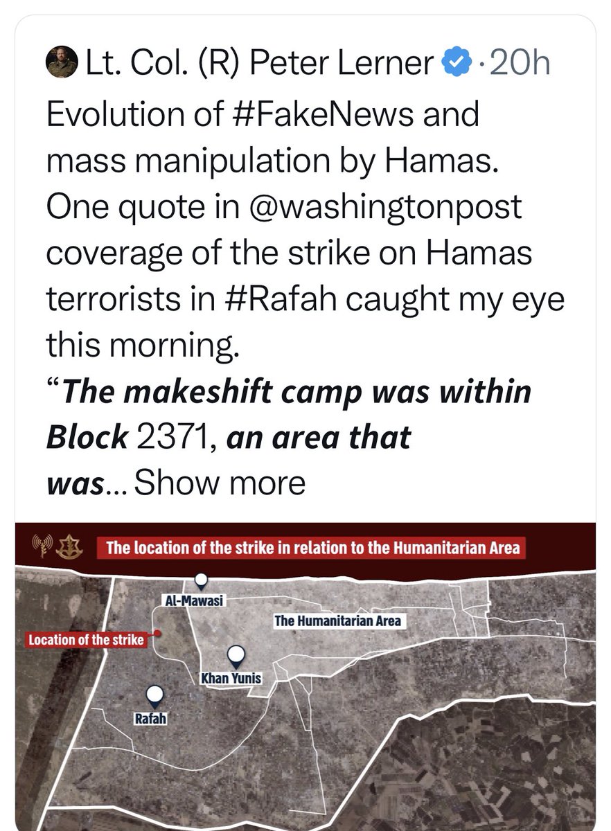 Despite Netanyahu admission that the Rafah massacre was an Israeli “mishap”, the Hasbara brigade is mounting pressure on news networks to admit that it wasn’t the IDF that caused this colossal disaster. We are dealing with the worst possible characters …
