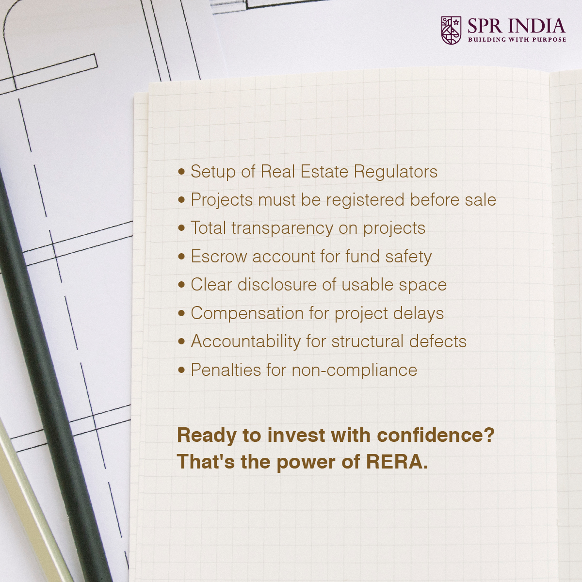 SPRHighliving's tweet photo. Stepping into the real estate market? Make sure you’re backed by RERA! Understand the rights and the protections it offers to homebuyers. See how RERA makes your home buying journey safe and secure!

#RealEstate #HomeBuying #RERA #PropertyInvestment #HomeBuyers #RealEstateMarket https://t.co/LIA5Wk0t5P