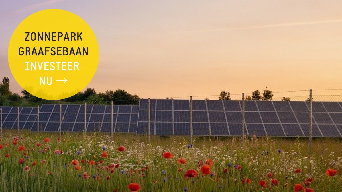 ☀️ Coöperatie Brabantstroom ontwikkelt Zonnepark Graafsebaan om energie op te wekken en deze voor lokale bewoners (met de focus op sociale huurders) toegankelijk en betaalbaar te maken. 

💚 Draag bij aan de komst van dit project door te investeren via bit.ly/4bzNaRB