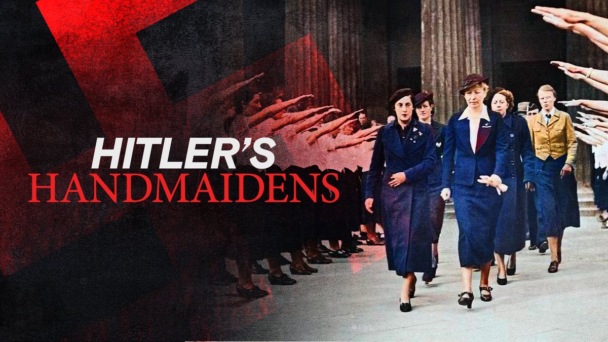 Looking for a historical watch tonight? 📺 Find out how the role of women in the Third Reich was a lot more complex and darker than originally thought. Hitlers Handmaidens premieres tonight on @HISTORYUK at 9pm.