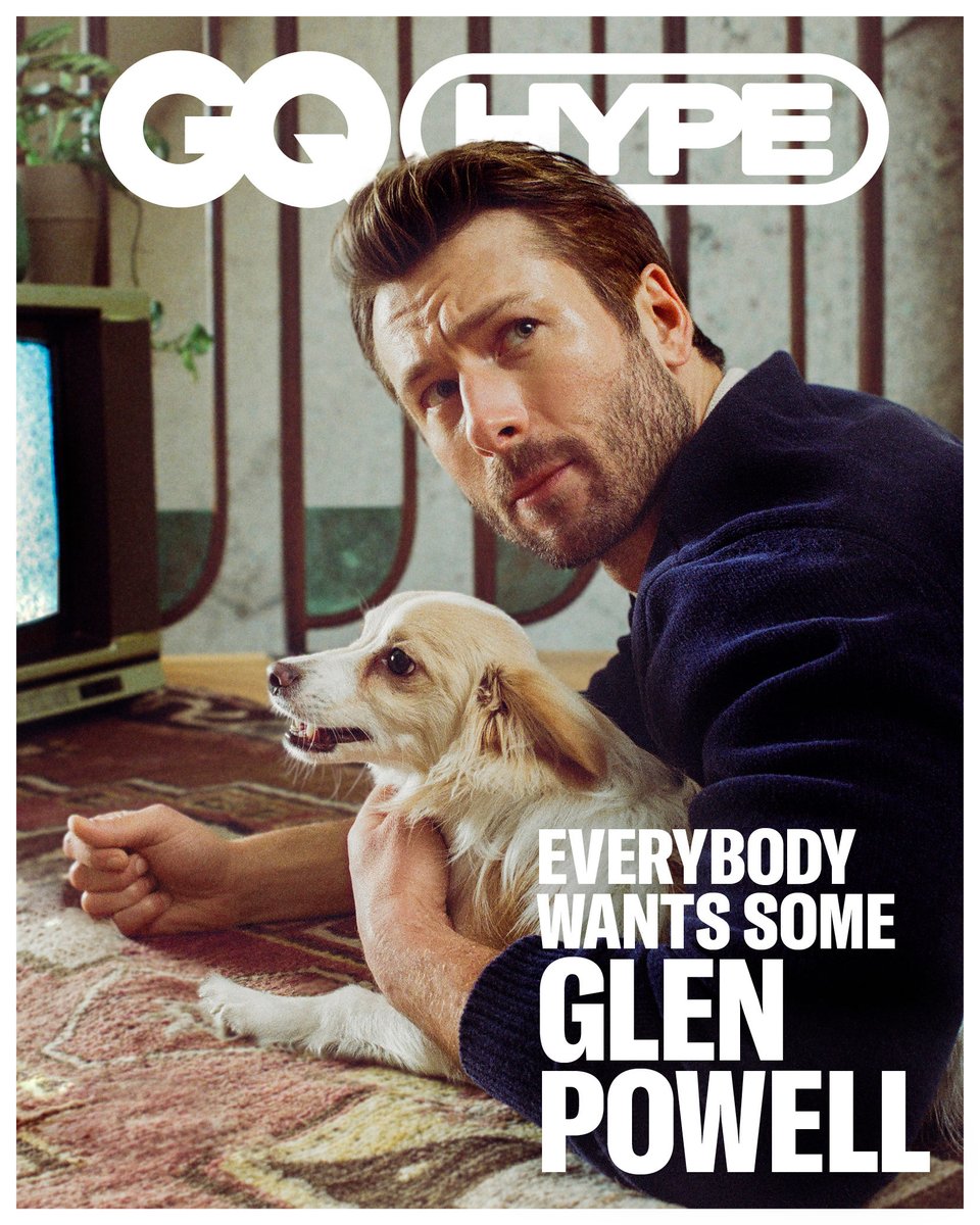 For years, @glenpowell watched other actors win life-changing roles as he sat on the sidelines. Now, he's leading two of this summer’s biggest movies, and learning to enjoy everything he’d been missing out on. Read the #GQHype here: britishgq.visitlink.me/Xu-Oqh