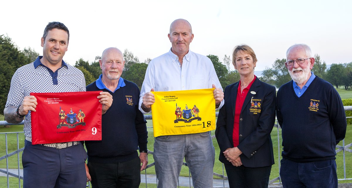 Thank you to our valued club members James Hayes Carpentry and John Regan Construction for sponsoring our Centenary Flags. We are grateful to you both for all the support.