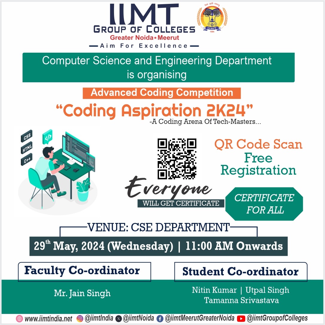 Exciting Industrial Visit Organized by the Department of Information Technology!
.
iimtindia.net
Call Us: 9520886860
.
#IIMTIndia #IIMTNoida #IIMTGreaterNoida #IIMTDelhiNCR #IIMTian
#IndustrialVisit #InformationTechnology #iimtcollegeofengineering #GreaterNoida