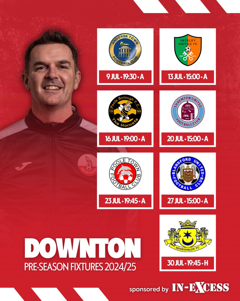 Feel free to download and share our fixtures poster for our pre-season friendlies this summer. The hard work begins soon and we sure hope to see you at a few of them! 👋🏻 #UTR #PreSeason