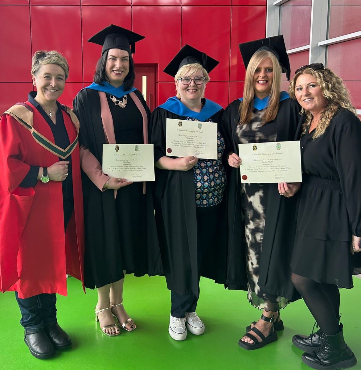 WCI_irl's tweet image. 📚Wishing WCI staff a happy Graduation! 🎓

Last week, 3 staff members of WCI celebrated a milestone by graduating from University College of Dublin with a Level 7 in UCD’s Women, Gender, &amp;amp; Social Justice Outreach Programme.

#community #feministeducation #furthereducation