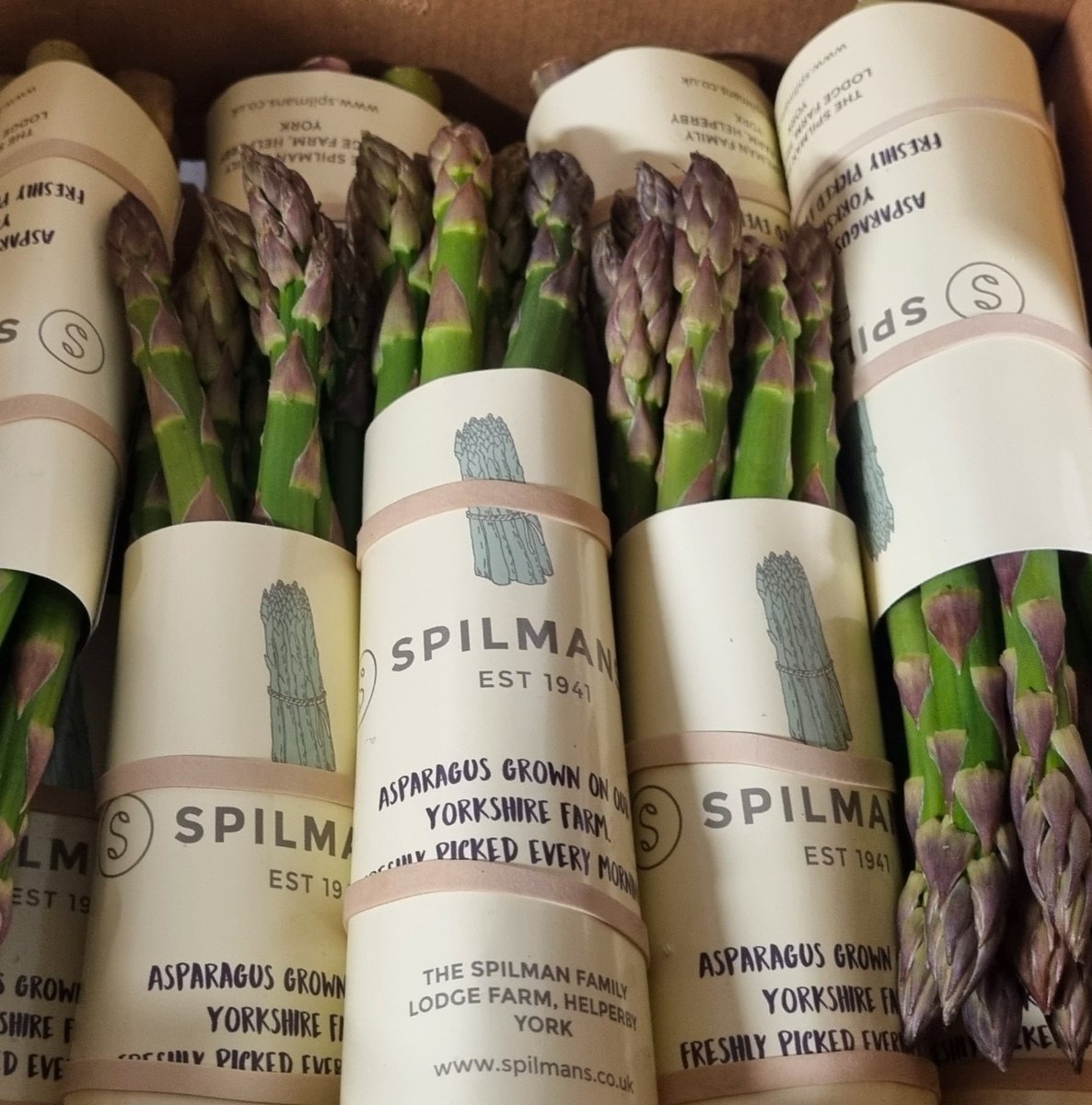 Yorkshire Asparagus, still available but the season will be ending soon.

Snap it up whilst you can!

01943 870055