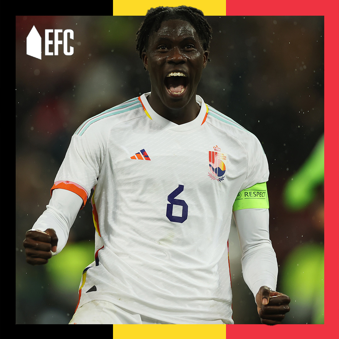 Amadou Onana has been named in Belgium's provisional squad for #EURO2024. Congrats, Ama! 🇧🇪