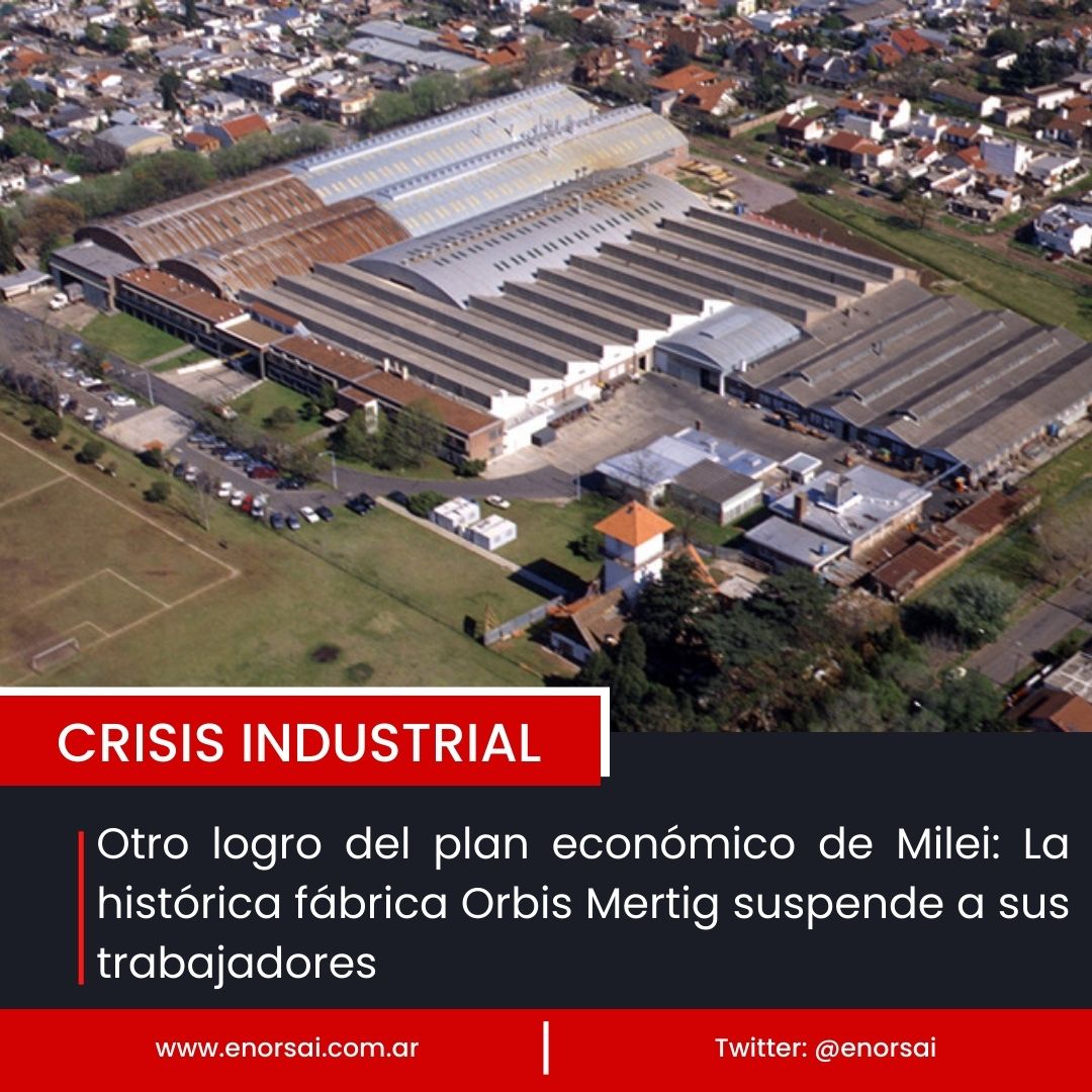 EnOrsai's tweet photo. La emblemática fábrica de calefones y calefactores, Orbis Mertig SAIC, en Villa Adelina, enfrenta una severa crisis de producción, con suspensiones laborales y una caída drástica en la producción
https://t.co/lUdqHV620R https://t.co/TkY610NPoW