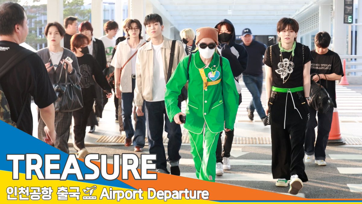 ️

️
—— TREASURE is on the move! We're at Incheon International Airport, heading to Thailand for the third stop of our RELAY TOUR REBOOT. Get ready for an unforgettable 4-day concert experience in Bangkok! Check out the official press video now! 

▶️ youtu.be/00p92SpK-wU?si