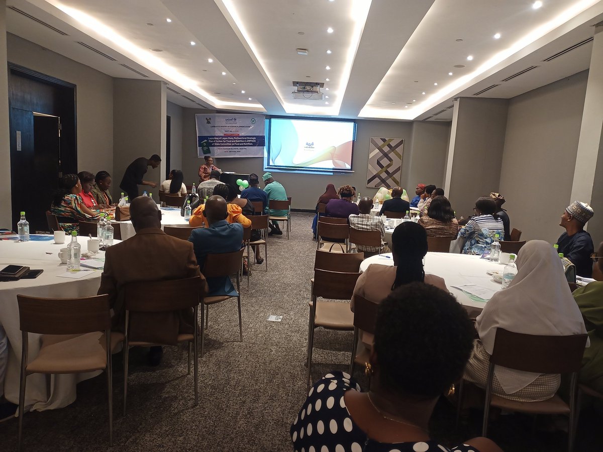 Our E.S giving Goodwil message at the Ongoing LAUNCHING OF LAGOS STATE MULTI-SECTORAL PLAN OF ACTION ON FOOD AND NUTRITION (LSMPFAN) 2025-2029 <a href="/CS_SUNN/">SUN CSA-Nigeria</a> <a href="/followlasg/">The Lagos State Govt</a> <a href="/LagosMepb/">Lagos MEPB</a>