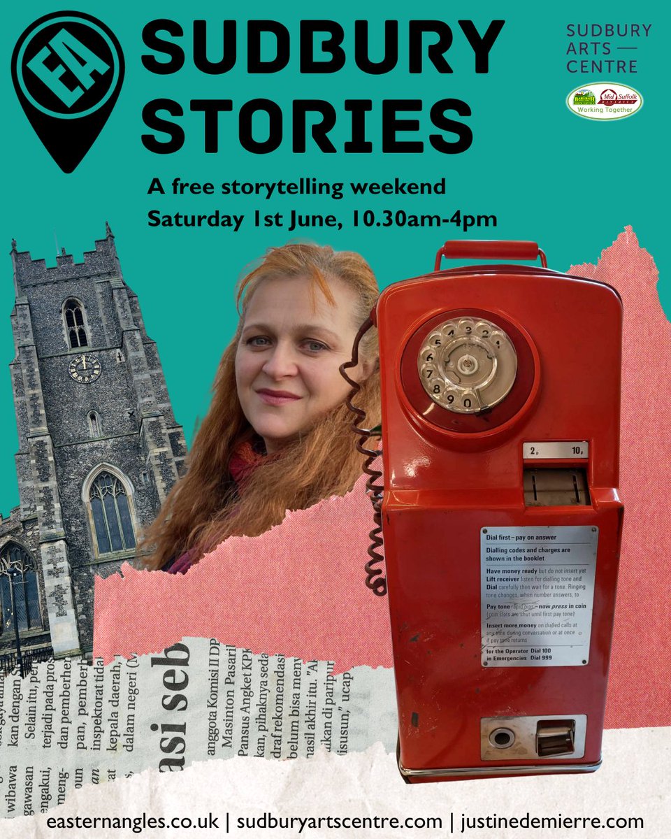📣Sudbury Stories: this weekend!📣 We're super excited for a day of storytelling at <a href="/SudburyArts/">Sudbury Arts Centre</a> this Saturday - with workshops, performances, and more, there's something for everyone at this free community celebration of Sudbury! More info at: bit.ly/SudburyEA