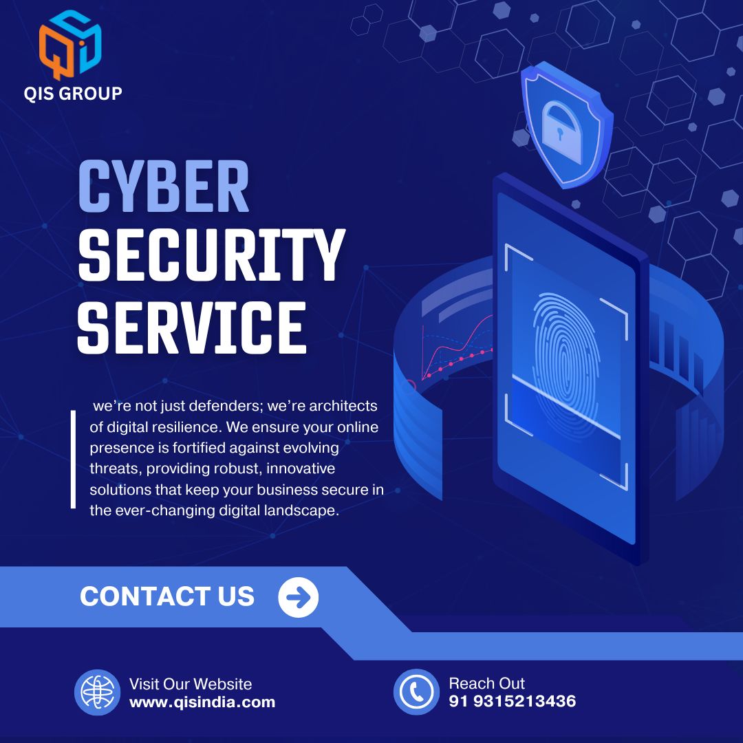 QIS Group: Architects of Digital Resilience 🛡️✨

 we're not just defenders; we are architects of digital resilience. 

#QISGroup #Qualityinternationalservices #QISGroup #DigitalResilience #CyberSecurity #OnlineProtection #InnovativeSecurity #CyberDefense #FortifiedSecurity