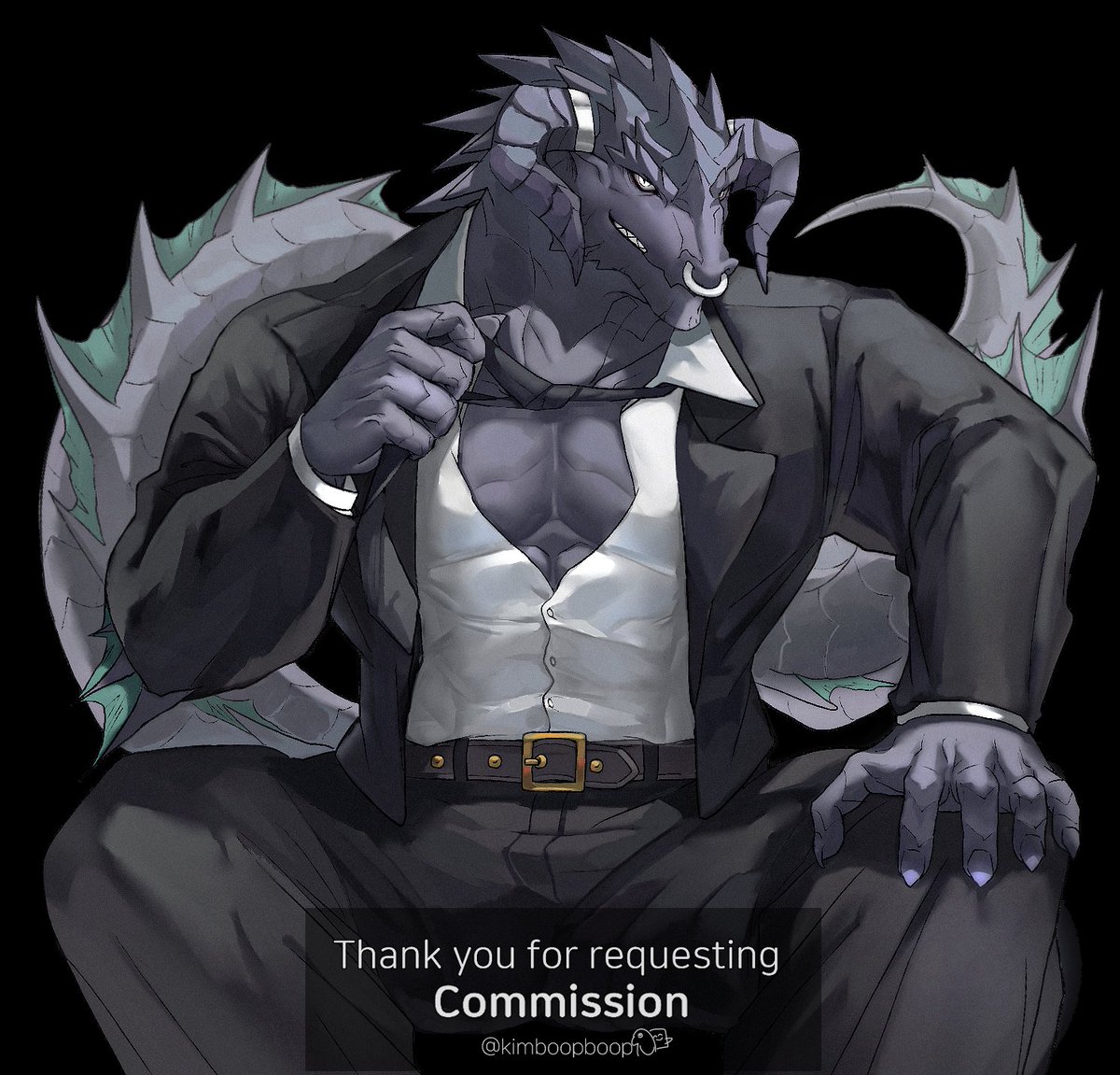 ✒️Commission for (@ KrankheitRan). Thank you!