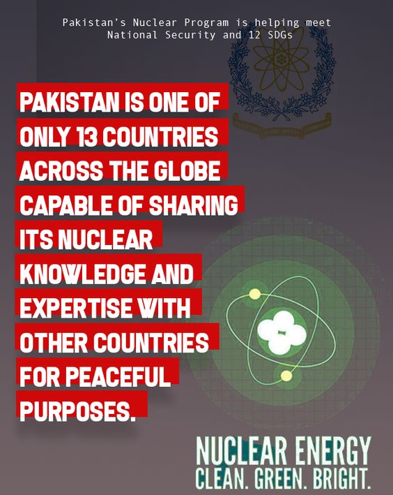 RadioactiveFrnd's tweet photo. On this Youm-e-Takbeer, 🇵🇰 commitment to harnessing #nuclear #energy for #peaceful purposes shines bright! 
– With rigorous safety measures & responsible policies, #Pakistan leads in promoting peaceful uses of #NuclearEnergy. 
– From advancing healthcare to agriculture, it's driving positive change. 

#SustainableFuture #YoumeTakbeer #YoumeTakbir