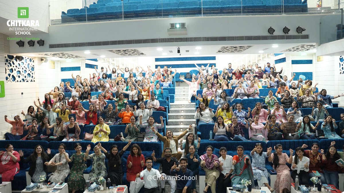 Day Three of “ElevatED (2024-25): Empowering Faculty through Continuous Professional Development” at Chitkara International School highlighted the importance of mental wellbeing for teachers with the session “Happy Ha-Ha Hour” #CIS #Session #HapinessSession #Happy