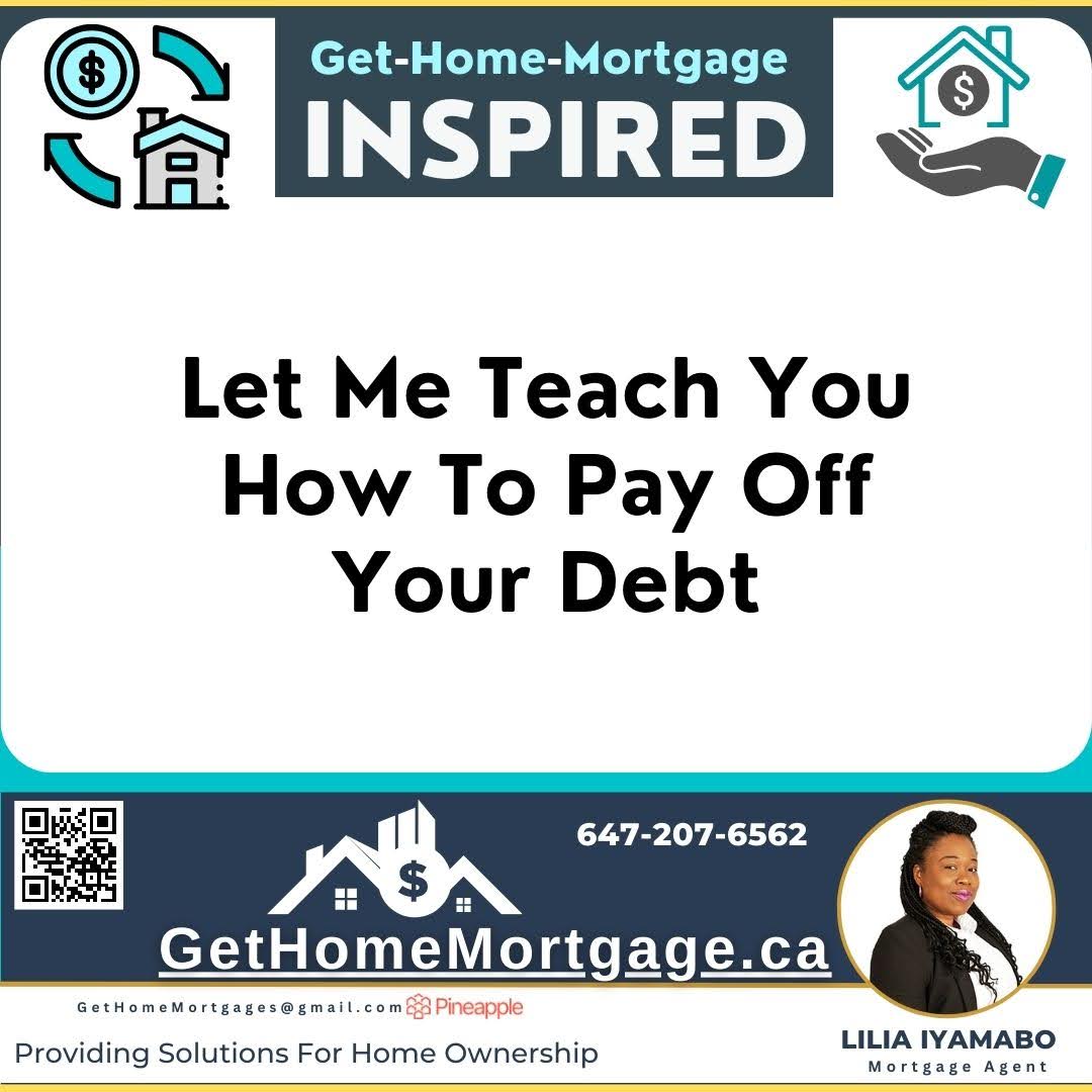 Let us work together to establish clear mortgage goals and pave the road for a successful Debt-free Journey that will result in long-term financial stability and a brighter future!

#GetHomeMortgages #MortageGoals #FinancialFreedom