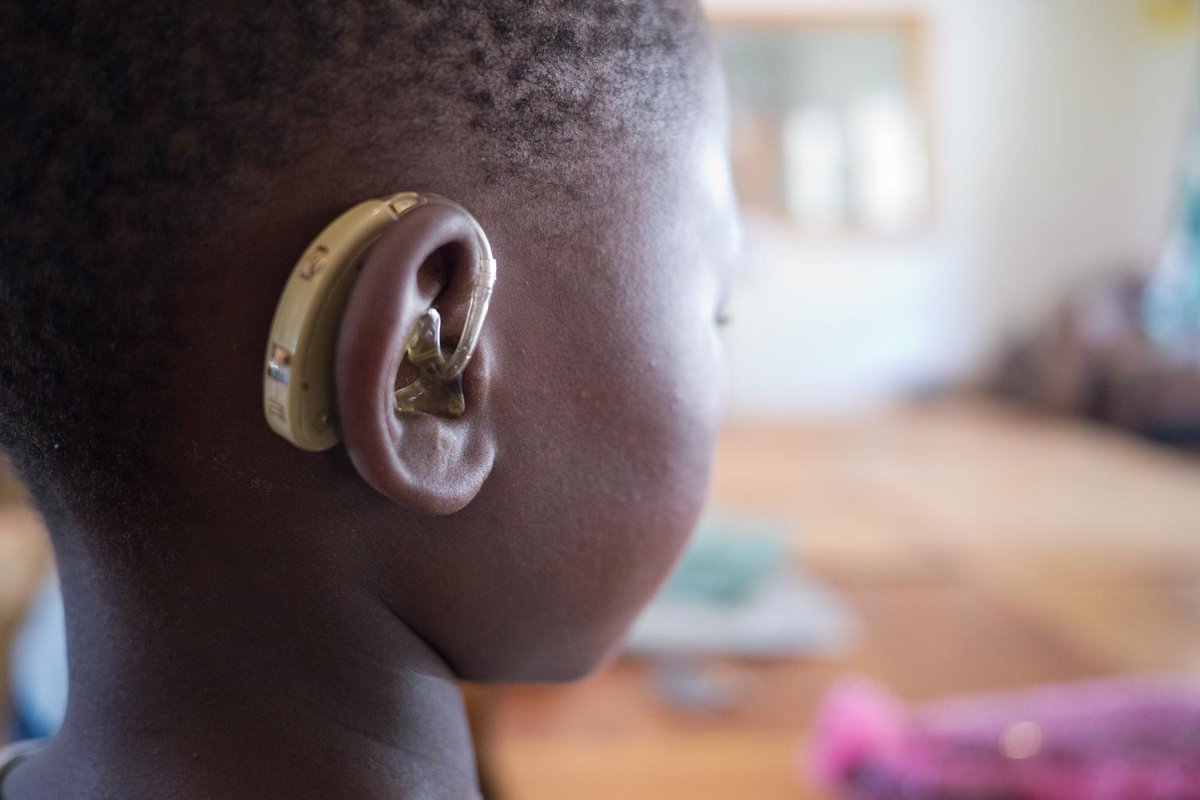 #AssistiveTechnology such as  a hearing aid can make the difference between failure or success at school, between a job or unemployment,between a life of opportunity or a life of dependency. #HearingAid #UnlockTheEveryday @SP_Kenya @MOH_Kenya @EduMinKenya @Ncpwds @Unlock_Everyday