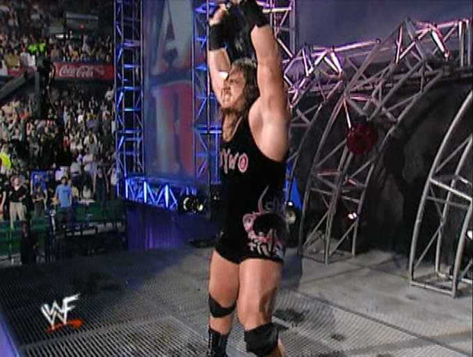 HoursOfWrestlin's tweet photo. On this day in 2001, @Rhyno313 won the WWF Hardcore Championship for the 2nd time #WWE #WWERaw #RAW #HardcoreTitle https://t.co/XUADN1hDOE