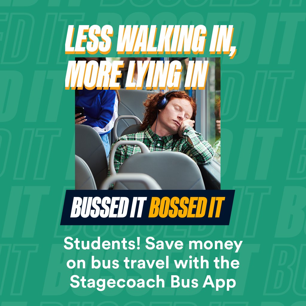 Your under 22s #FreeBus pass can take you so much further than just college and back. Find out more at stge.co/3wRPbJT