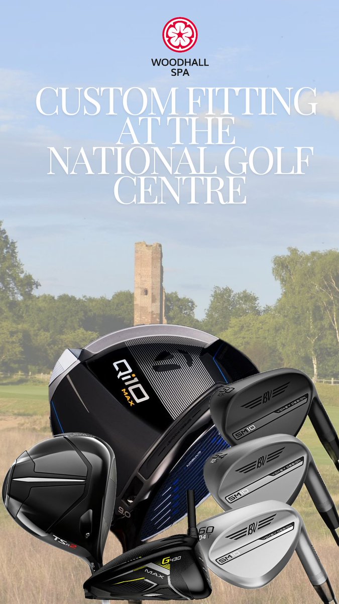 Let nothing stand in your way to better golf! Having the correct custom fitted club for you is the best way to optimise your golfing potential. ⛳️🏌‍♀️🏌‍♂️

Find out how you can get custom fitted equipment here at The National Golf Centre.