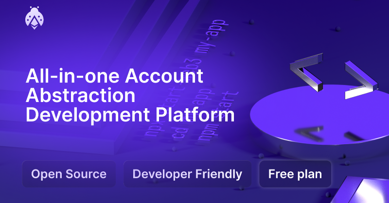 etherspot's tweet photo. Are you a developer?

Do you want to give your users gasless transactions and create a Web2-like user experience with ease? 

Try Etherspot for Free 🐞 

Get Started 👇