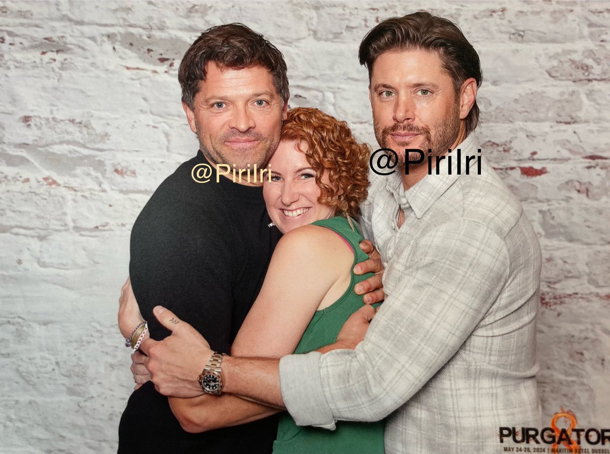 I also had two Cockles op at #purcon8. At first a good tight squish was necessary, but the next day I went with the double „kiss“. I wished Jensen would have come a tiny centimeter closer, but I‘m still very happy with the result! Enjoy the two fine actor men 💜