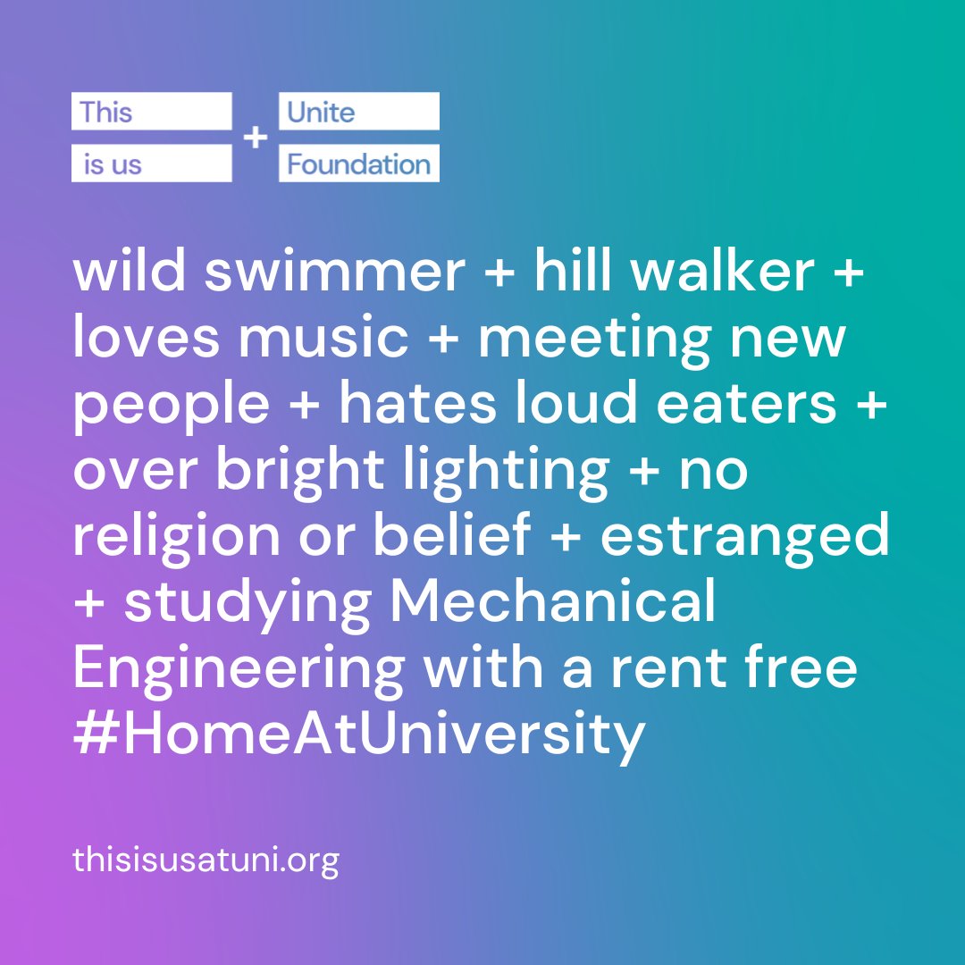 If you are #Estranged or #CareExperienced, you can apply for RENT-FREE #HomeAtUniversity at 31 universities through the @thisisunitefdn scholarship. 

Head to bit.ly/AFreeHomeAtUni… The application deadline is 14th June 2024.