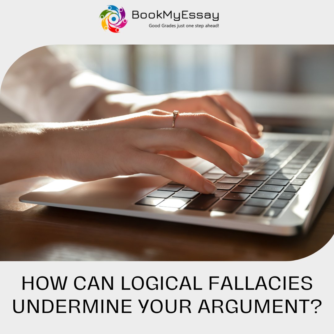 Logical fallacies weaken your arguments, but with #ArgumentativeWritingHelp from #BookMyEssay, you can ensure your points are strong and persuasive. Read More: bit.ly/3WZDDz4 #WritingHelp #ArgumentativeWriting #LogicalFallacies #EssayHelp #WritingTips #AcademicWriting