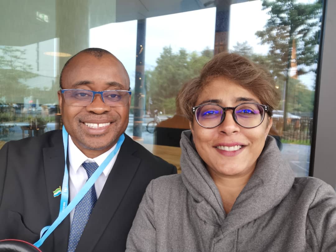 FIP_org's tweet photo. FIP Delegates at work #WHA77! Pics: 1) Afina Nur Fauziyyah @FIPECPG &amp; Indonesian Health Minister Budi G. Sadikin 2) Harpreet Kaur @pharmacist_MPS &amp; Sierra Leonean Dep HM Charles Senessie 3) FIP VP Manjiri Gharat, Luna El Bizri (Lebanon) &amp; Rwandan Health Minister Sabin Nsansimana https://t.co/ZVErmdpZoe