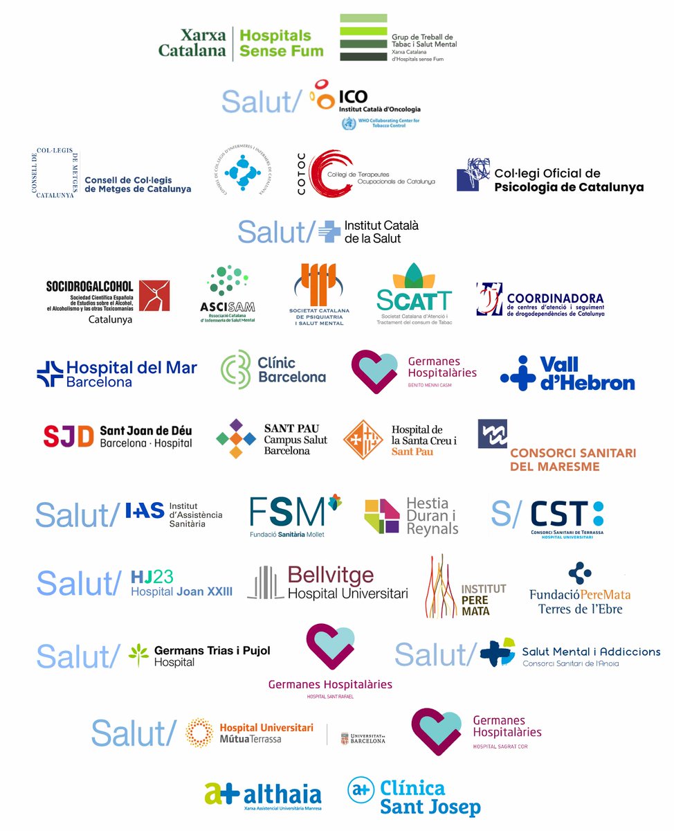 La <a href="/XarxaCHsF/">Xarxa Catalana d'Hospitals sense Fum</a> Xarxa Catalana d'Hospitals sense Fum hem impulsat un manifest sobre la importància d'ajudar a deixar de fumar a les persones amb trastorns mentals.  

Accedeix al manifest: xchsf.cat/setmana-sense-…… 

#ssfcat24SM #ssfcat24