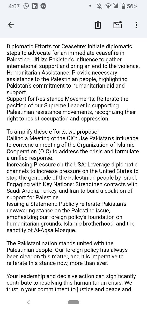 HafizZaeemIJT's tweet photo. On account of Youm e Takbir (the day when Pakistan became a nuclear state) Students of Pakistani universities urge PM Shehbaz Sharif to put his efforts for Ceasefire in Gaza. 500+ emails have been sent so far. 
@CMShehbaz 
#StudentTakbeerForGaza https://t.co/FBH3jM4GkF