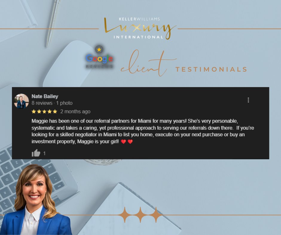 coral_manager's tweet image. A huge thank you to my amazing friend and top-notch realtor for this glowing review!

Your kind words and support mean the world to me.

It&apos;s an honor to work alongside someone so dedicated and professional for so many years.

#RealtorGratitude
#RealtorFriend
#RealtorReferrals