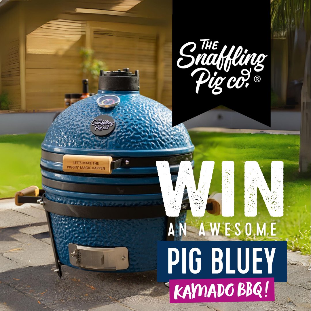 Snaffling Pig (@snafflingpigco) on Twitter photo Let's piggin' do this!
Who wants to #WIN a Pig Bluey #Kamado BBQ?
For your chance to win, simply:
Like this post โค๏ธ
Comment and tag 3 friends who love BBQ! ๐ซ๐ญ๐ฌ
Share this post to your story and tag us
<a href="/SnafflingPigCo/">Snaffling Pig</a>
The competition ends 9/06/24! See Instagram for terms Let's piggin' do this!
Who wants to #WIN a Pig Bluey #Kamado BBQ?
For your chance to win, simply:
Like this post โค๏ธ
Comment and tag 3 friends who love BBQ! ๐ซ๐ญ๐ฌ
Share this post to your story and tag us
<a href="/SnafflingPigCo/">Snaffling Pig</a>
The competition ends 9/06/24! See Instagram for terms