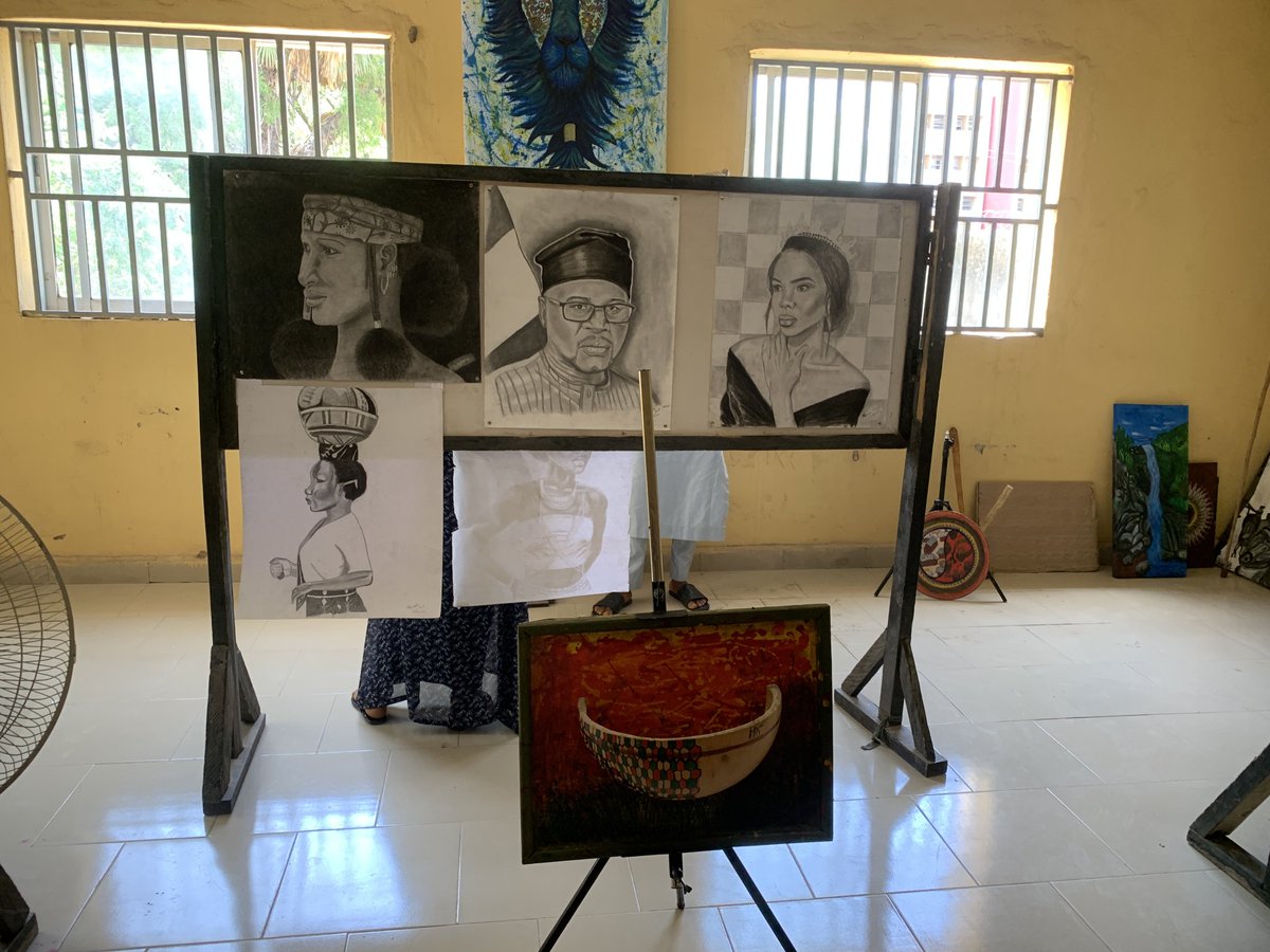 The Cultural Fluidity Art Community (CFAC) and Pinkette Art Club collaborated with the Karatu Library to organize a three-day art exhibition at the National Library in Yola, Adamawa State.

The exhibition aims to showcase the culturally fluid artworks of the CFAC and Pinkette Art