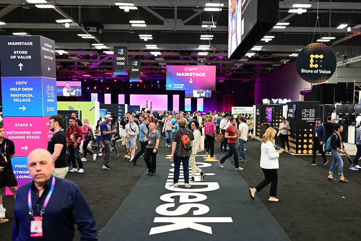 hackless_defi's tweet image. The #Hackless team has arrived at @Consensus2024 this week ✈️
Challenge: Find our team at the events, take a photo, and share it on X -&amp;gt; tag @hackless_defi 📸 Valuable prizes await!
We’re thrilled to be here and eager to connect with all of you. Let’s make this week amazing! 🚀