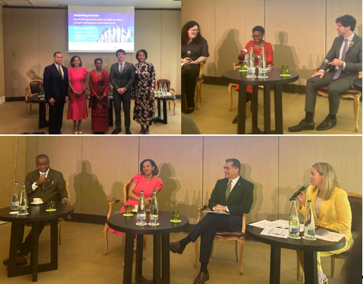 @AmbGlobalHealth @WHO @SecBecerra @MekdesDaba Harnessing the energy, commitment 🙏 and humor of inter-generational engagement on #SRHR futures during #WHA77 with Sierra Leone, Ethiopia, USA, Rep of Ireland, UK and Australia acknowledging the #ICPD2024 progress, importance of evidence and need for 'ganas'. @LorrCliff