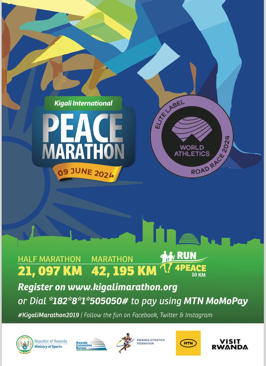JohnPeter_RWA's tweet photo. Register now and be part of something amazing. 🏃♀️🌟 During my morning run today, was great to see @MapsBodibe the CEO of @MTNRwanda whom I have no doubt that she has started the preparations for the @KigaliMarathon #MarathonTraining #JoinTheRun #InspireToRun #Marathon2024 https://t.co/IcN3Xp5nhv