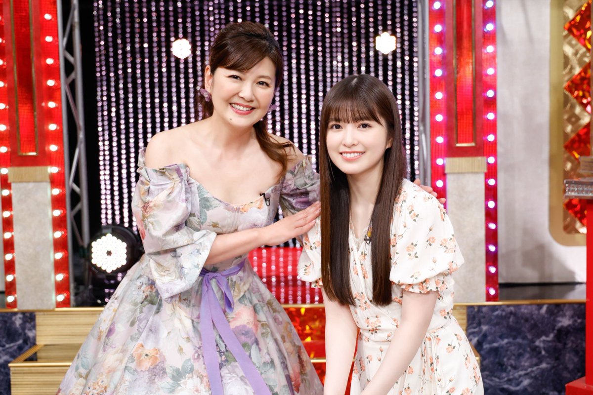 白雪姫を連想させる南野陽子と乃木坂メンバーの２ショット。