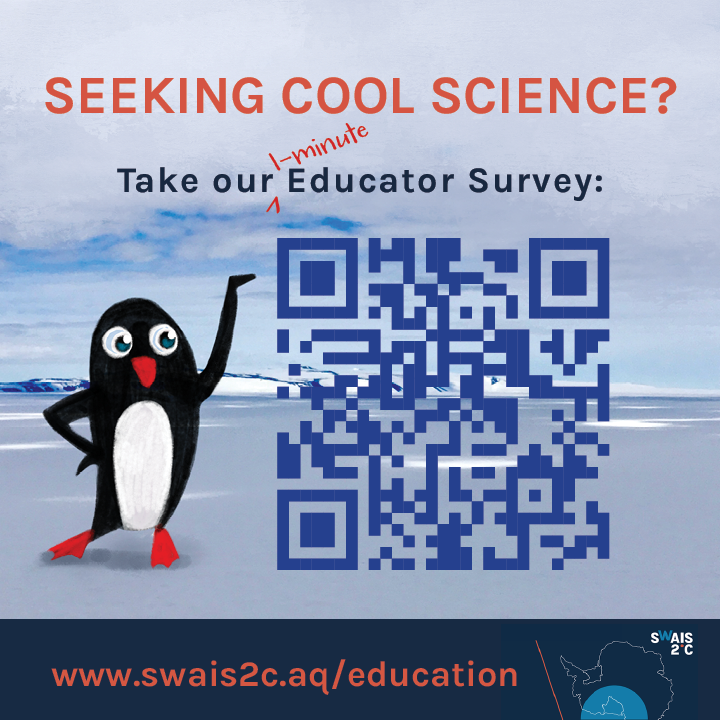 SWAIS2C's tweet photo. ¿Eres profesor o profesora?

¿Estás buscando algo de ciencia interesante para tus estudiantes?

¡Por favor responda nuestra encuesta! https://t.co/rOh5rZQ9CX…

#ciencia #Antártida https://t.co/hVDjln1cgA