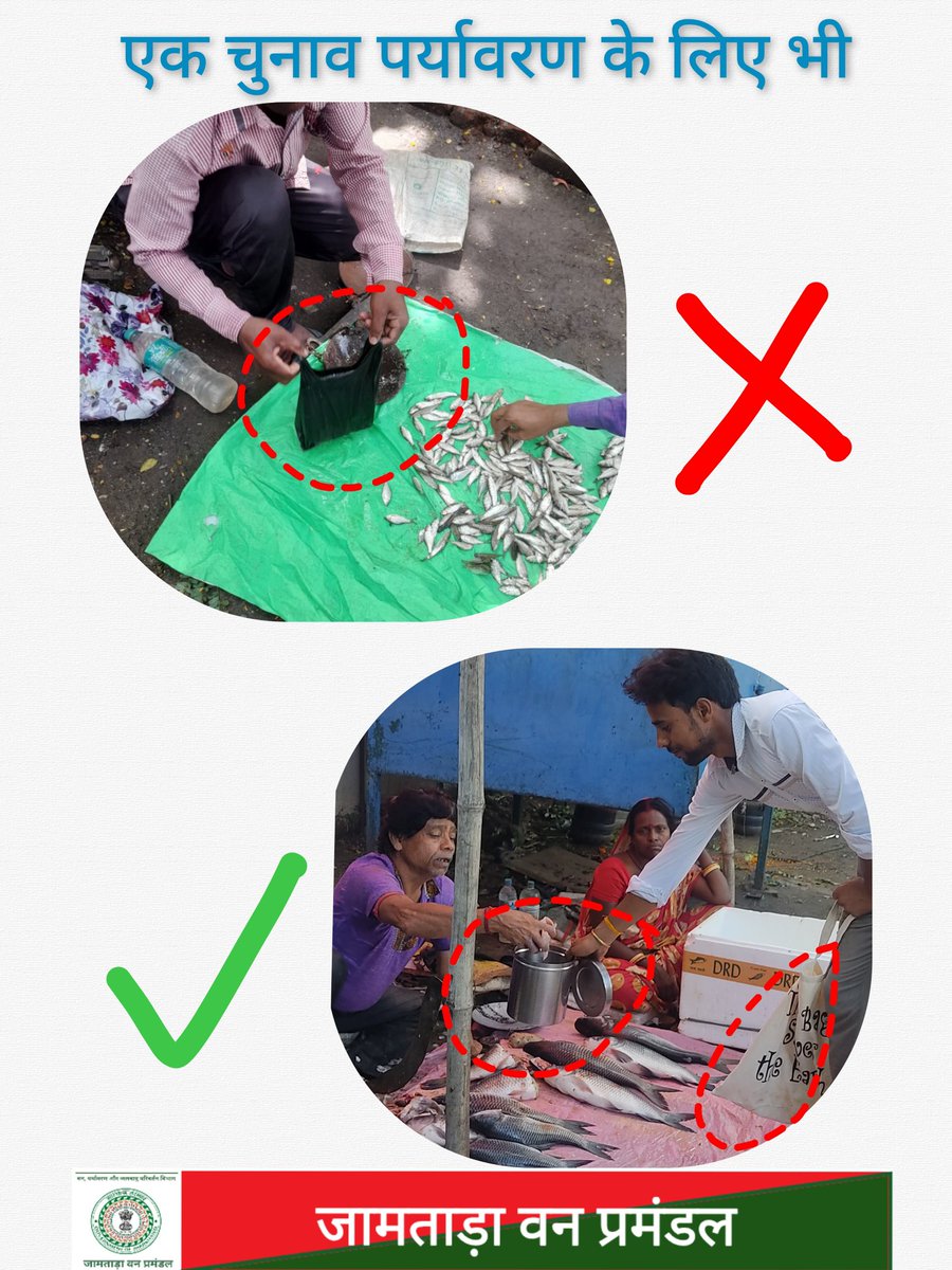 Give Up Single Use Plastics!

एकल उपयोग प्लास्टिक का त्याग करें!
पर्यावरण बचाएं!

#WorldEnvironmentDay 
#GenerationRestoration 
#MissionLiFE