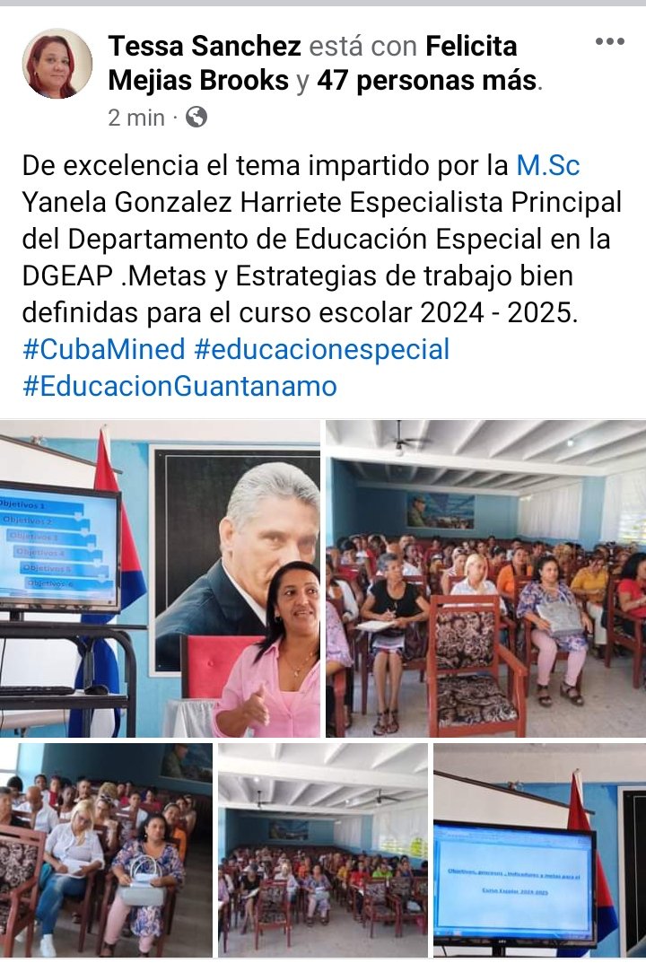 #educacionespecial #CubaMined #educacionguantanamo