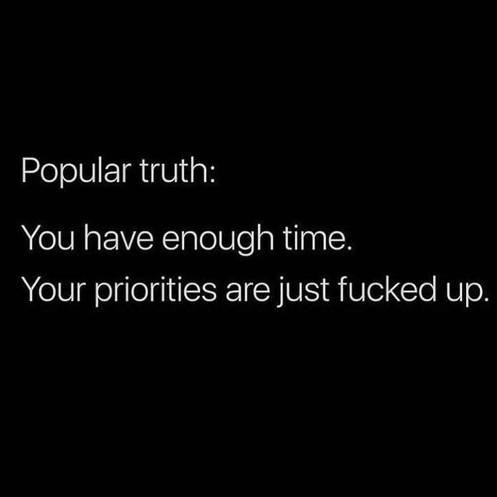 Life hack: Fix your priorities, not the clock.