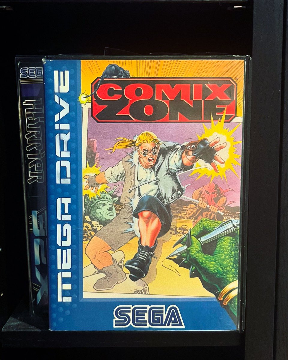 A new purchase over the weekend from @nerdbaseuk.

What a Mega Drive classic, an original and great looking game.

#comixzone #sega #segamegadrive #megadrive #segagenesis #shareyourgames