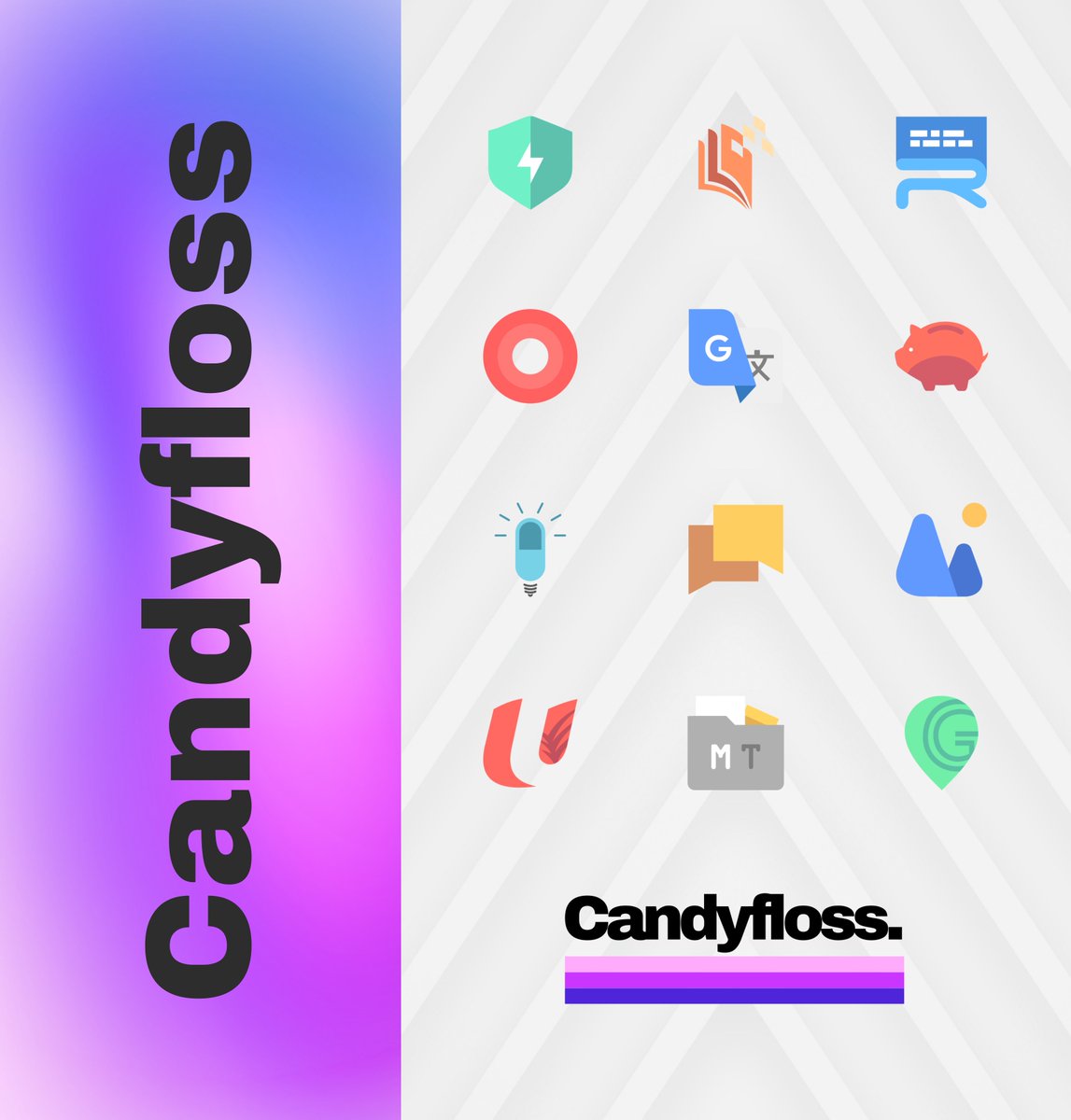 1st update of the week is live for Candyfloss! 🔸 Added 30 new icons! 🔸 820+ total icons now! 🔸 Added 10 premium icons! Get Candyfloss here at EARLY ACCESS PRICES: bit.ly/CandyflossIcons RTs and ❤️s ll be highly appreciated! Cheers guys!