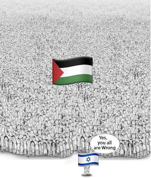 Me comentan por Telegram que está imagen no está gustando nada a los sionistas porque muestra una realidad. Israel está quedando aislado. Ya sabéis. No se os ocurra compartirla que se pueden molestar, y hoy, que 3 países más han reconocido a Palestina, no tienen un buen día.