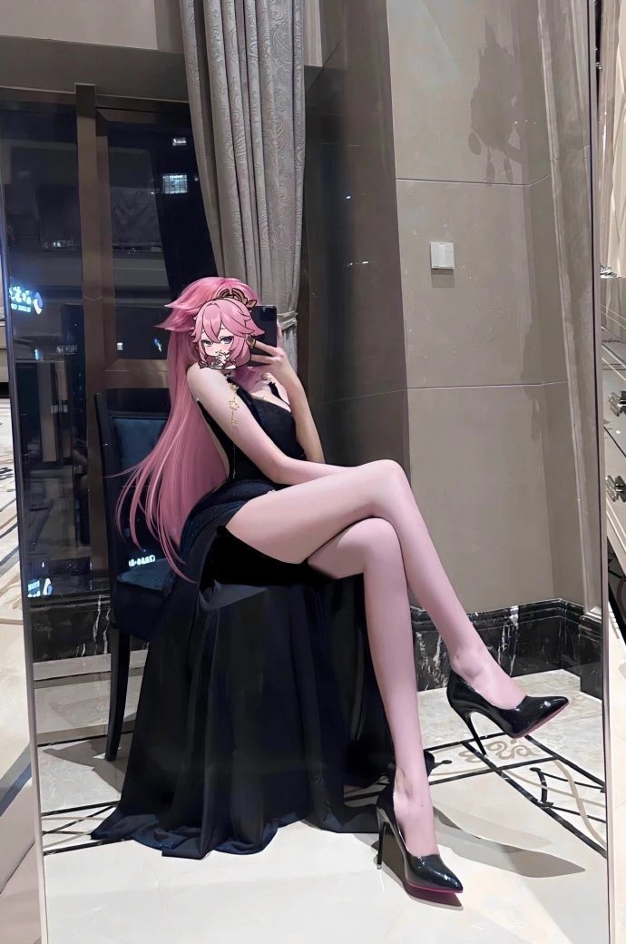 AnnalysaConard's tweet photo. 不叫狐狸精，叫八重神子喔😠 https://t.co/vk1vM6X1il