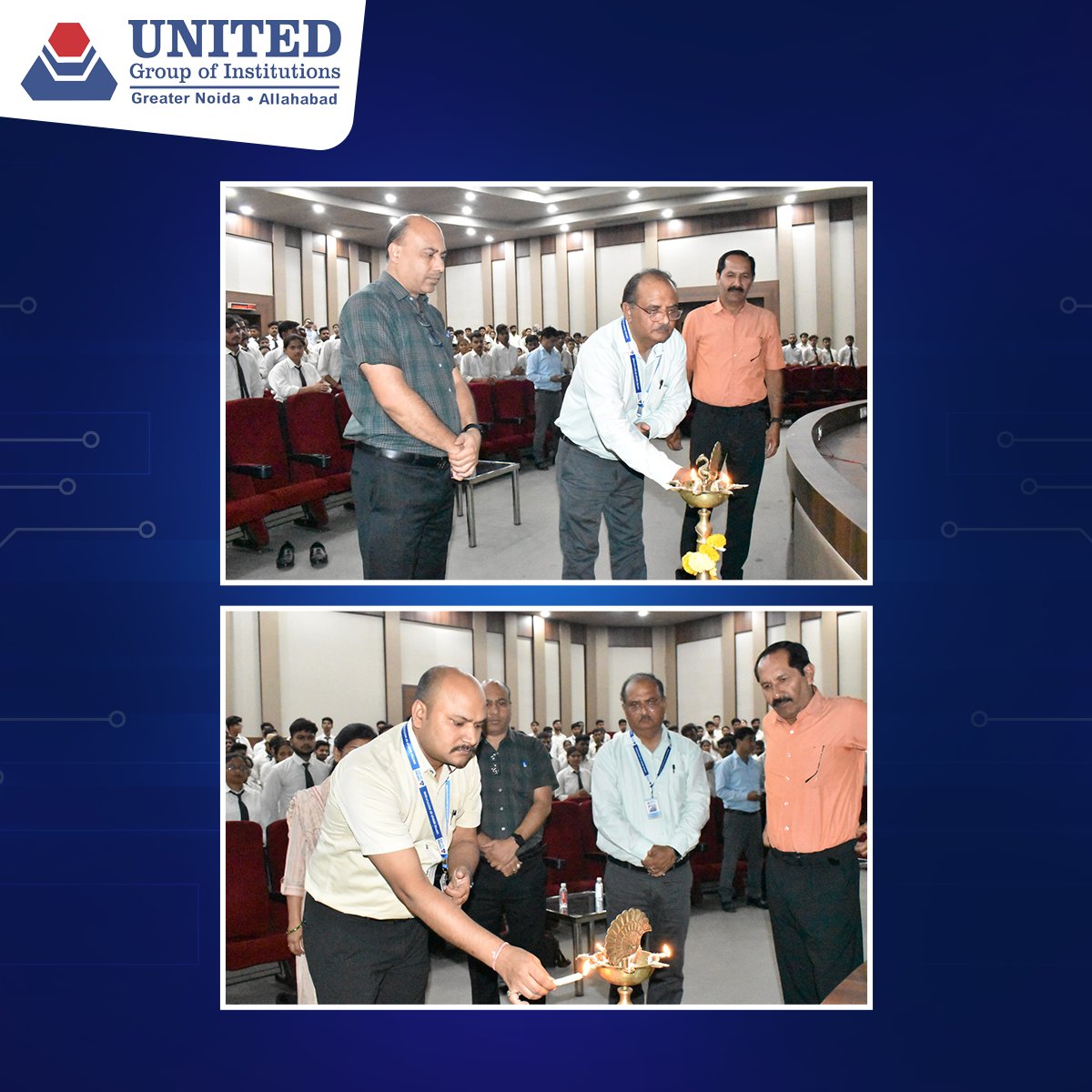 theugiindia's tweet photo. UCER hosted an enlightening session on Cyber Security Awareness and Emerging Trends, led by expert Mr. Anil Kumar Jinghran from ICSS, Lucknow.
#CyberSecurity #UCER #StaySafeOnline #ExpertTalk #CyberAwareness #UnitedGroup #UGI #UnitedInstitute #Education https://t.co/T7iVELN1qR